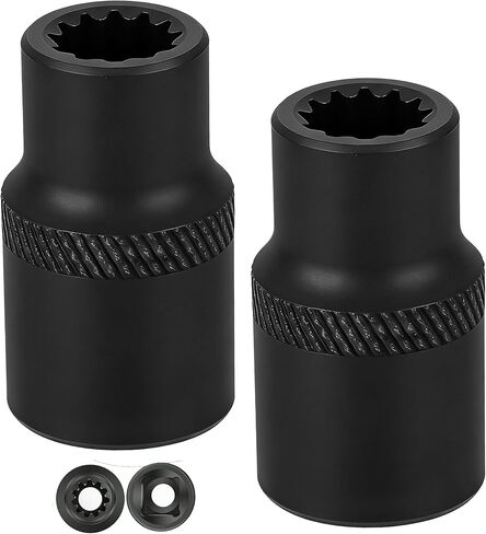 2 Pack 3/8" Brake Caliper 11 Point Socket Truck Brake Caliper Socket 3/8" Drive Replacement for European Trucks Compatible with Bendix Adb 22x, Adb 225, Sn6, Sn7, Sk7 Air Disc Calipers in Saudi Arabia