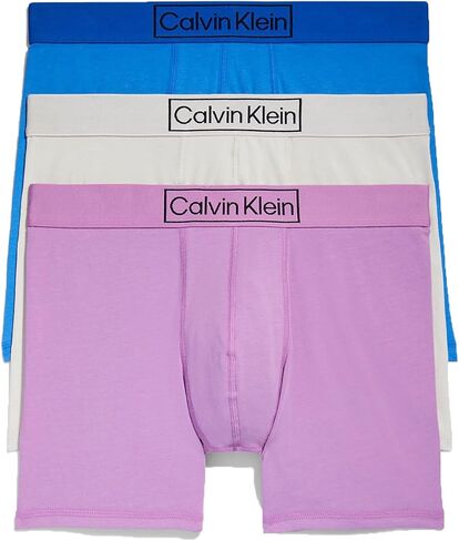 Calvin Klein Men's Reimagined Heritage Cotton 3-Pack Boxer Briefs in Saudi Arabia