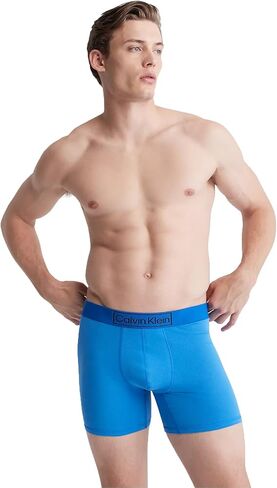 Calvin Klein Men's Reimagined Heritage Cotton 3-Pack Boxer Briefs in Saudi Arabia