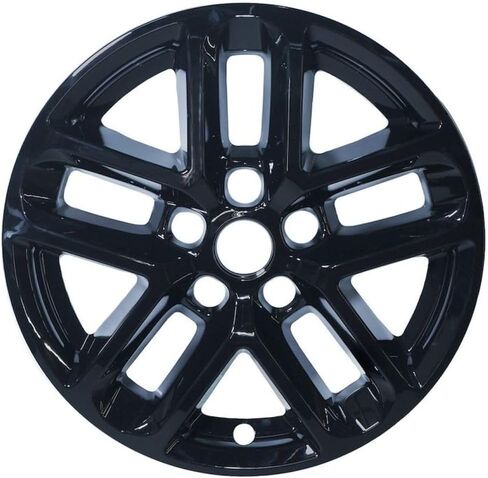 Coast to Coast Impostor Wheel Covers Fits Jeep Grand Cherokee Laredo 2022-2025 Gloss Black 18 Inch 5 Y-Spoke ABS Plastic Snap-On Retention Set of 4 Wheel Covers Coast to Coast IWCIMP482BLK in Kuwait