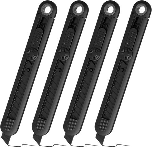 4 Pack Fine Carpenter Pencil No-sharpening Carbon Fiber Reinforced 1mm Line Push Pull Design for Carpenters Woodworkers in Kuwait