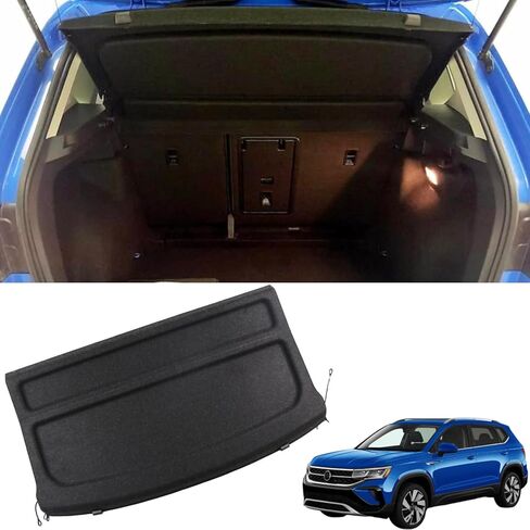 Cargo Cover for Volkswagen VW Taos Accessories 2022 2023 2024 2025 Rear Trunk Shade Trunk Cargo Cover in Kuwait