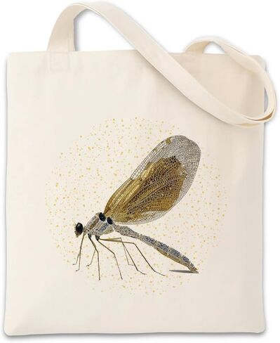 Cute Cartoon Animal Canvas Bag for Women, Aesthetic Reusable Shopping Shoulder Bags Gift for Girls and Animal Lovers in Kuwait
