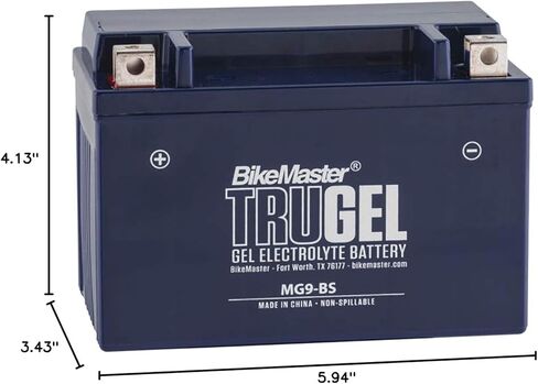 BikeMaster TruGel Batteries MG9-BS in Saudi Arabia