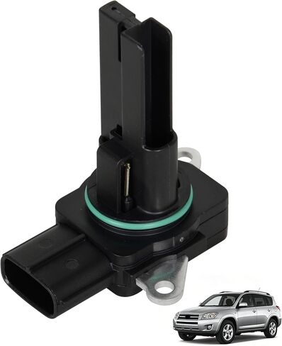 Mass Air Flow Sensor MAF 22204-31020 Compatible with Toyota Camry Corolla Avalon Highlander RAV4 Matrix Sienna Lexus ES350 IS350 Scion TC XB Replace OE 22204-1H010 22204-0T010 22204-0V010 in Kuwait