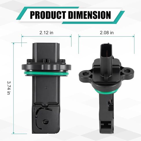 Mass Air Flow Sensor Meter MAF Compatible with Buick Chevrolet 12-19 Cruze 13-20 Encore 12-17 Verano 12-20 Sonic 13-20 Trax Replace 0280218419 in Kuwait