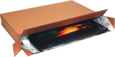 Partners Brand PHD44635FOL Side Loading Boxes, 44"L x 6"W x 35"H, Kraft (Pack of 10) in Saudi Arabia