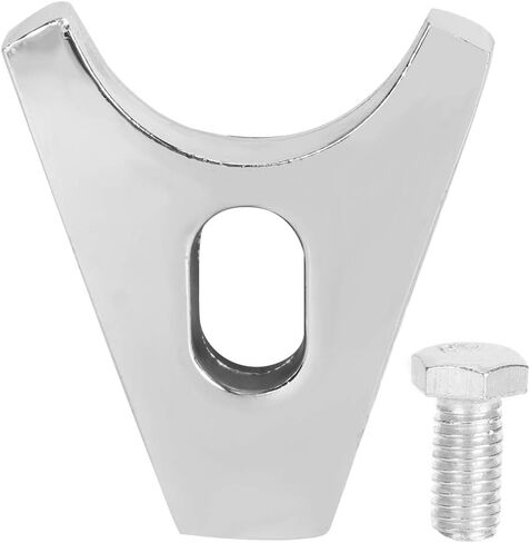 Distributor Clamp Chrome Steel Hold Down SBC Fit for Chevy V8 V6 Engines 265 283 305 307 327 350 383 400 396 402 427 454 472 502 with Screws Included for Easy Installation in Saudi Arabia