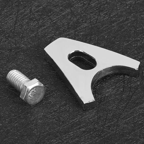 Distributor Clamp Chrome Steel Hold Down SBC Fit for Chevy V8 V6 Engines 265 283 305 307 327 350 383 400 396 402 427 454 472 502 with Screws Included for Easy Installation in Saudi Arabia