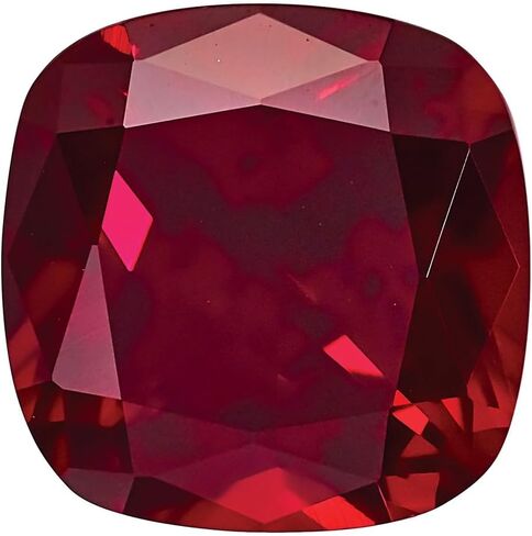 CREATED RUBY, 8MM Square CUSH in Kuwait