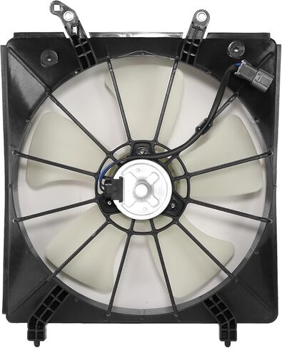 Auto Dynasty HO3115111 Factory Style Radiator Cooling Fan Assembly Compatible with Honda Accord CL TL V6 1998-2003, 12V, Black in Saudi Arabia