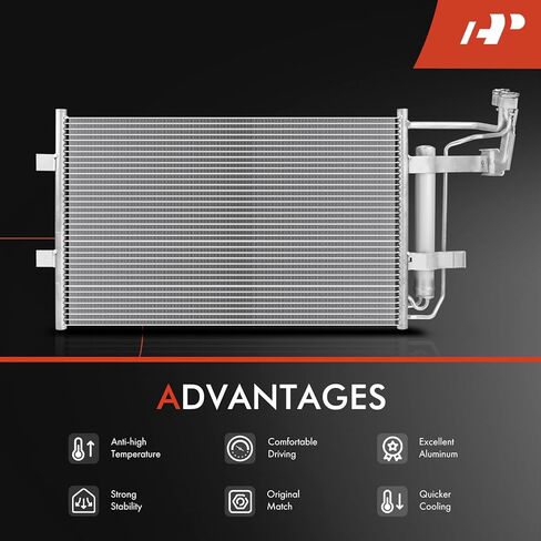 A-Premium A/C Condenser Compatible with 2012-2017 Mazda 5 L4 2.5L in Saudi Arabia