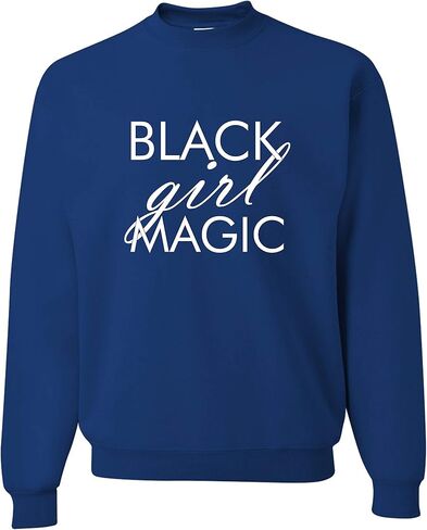 Go All Out Adult Black Girl Magic Sweatshirt Crewneck in Saudi Arabia