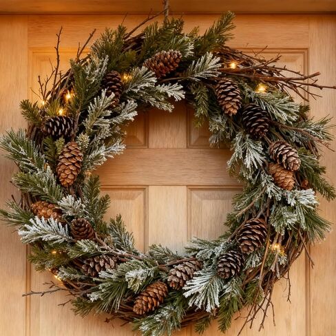 6 عبوات من أكاليل العنب مقاس 30.48 سم، أكاليل كرمة الروطان للحرف اليدوية، تعليق الباب الأمامي، الزفاف، ديكور الحفلات، بني in Kuwait