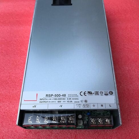 1pcs RSP-500-5 RSP-500-12 RSP-500-15 RSP-500-24 RSP-500-48 500W Single Output Power Supply(RSP-500-24) in Saudi Arabia