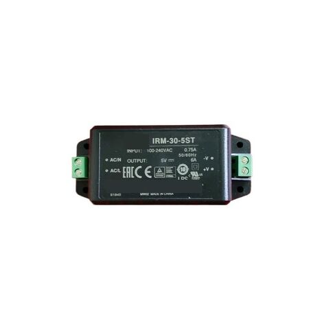 1 قطعة IRM-30 تحويل التيار الكهربائي 30 واط 12 فولت 24 فولت التيار المتناوب تيار مستمر PCB جبل وحدة الطاقة الخضراء العرض (IRM-30-48ST 48 فولت) in Saudi Arabia