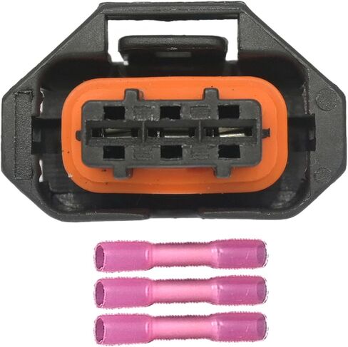 Engine Camshaft Position Sensor Connector Wiring Harness Pigtail Plug S-1038 1P2218 AU2Z-14S411-BBA 1.5 1.6 Fit for Ford Escape Fusion Transit Connect Fiesta 2013-2020, 3 Pin in Saudi Arabia