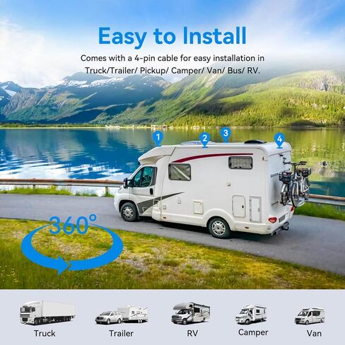 4ch 1080p نظام DVR Mobile مع شاشة تعمل باللمس 7 بوصات ، و WiFi GPS ، و 4 كاميرات رؤية ليلية مقاومة للماء ، ودعم SD Dual 512GB ، و G-Sensor و Remote Live View for RVs ، والشاحنات ، والشاحنات ، والمقطورات in Kuwait