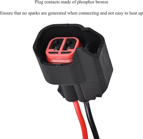 Fuel Injector Connector Pigtail Fuel Injectors Set of 8 5013995AA 5161919AA Car Accessories Fuel Injector Wiring Harness Compatible with Buick Cadillac Dodge Ford Chevy GMC Ram (8PCS) in Saudi Arabia