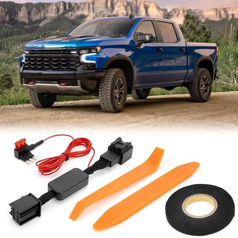 JERBOR Auto Start Stop Eliminator/Disabler Fit for Chevy Silverado 1500 Refreshed 2022-2025, Fit for GMC Sierra 1500 Refreshed 2022-2025, Engine Stop Start System with 2Pcs Panel Pry Tool in Saudi Arabia