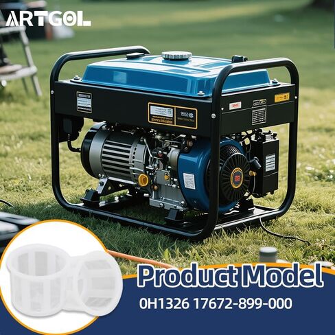 4 Pcs Fuel Tank Fuel Filter Strainer 0H1326 17672-899-000 Compatible with Generac Centurion Portable Gas Generator GP5500, Compatibility with Popular Generator Brands Like Honda, Champion, And More in Kuwait