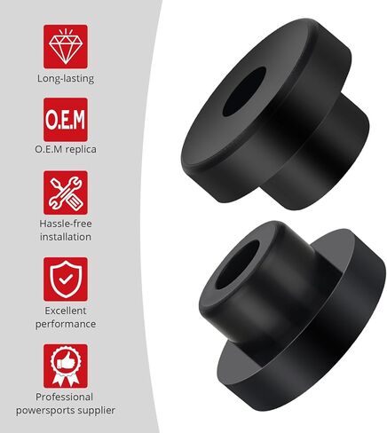 JAVIK Radiator Lower Mount Bushing For Polaris Ranger 400 500 570 700 800 900 2005-2025 Sportsman 400 450 550 570 700 800 850 1000 1993-2025 Scrambler 400 500 850 1000 1995-2025 O.E.M#5410584 5413510 in Saudi Arabia