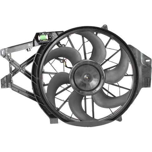 Replacement Radiator Cooling Fan Assembly fits Ford Mustang 4.6L V8 DOHC Naturally Aspirated (2001-2004) in Saudi Arabia