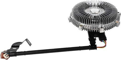 Radiator Cooling Fan Assembly Compatible with 2007-2010 for Ford for Explorer Sport Trac 4.0L for Mercury for Mountaineer 4.0L,Radiator Fan Direct Fit Replacement for Engine Cooling Fan & Clutch in Saudi Arabia