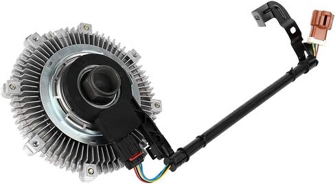 Radiator Cooling Fan Assembly Compatible with 2007-2010 for Ford for Explorer Sport Trac 4.0L for Mercury for Mountaineer 4.0L,Radiator Fan Direct Fit Replacement for Engine Cooling Fan & Clutch in Saudi Arabia