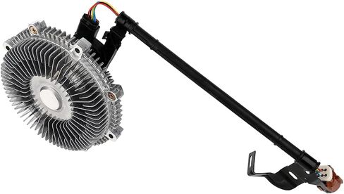 Radiator Cooling Fan Assembly Compatible with 2007-2010 for Ford for Explorer Sport Trac 4.0L for Mercury for Mountaineer 4.0L,Radiator Fan Direct Fit Replacement for Engine Cooling Fan & Clutch in Saudi Arabia