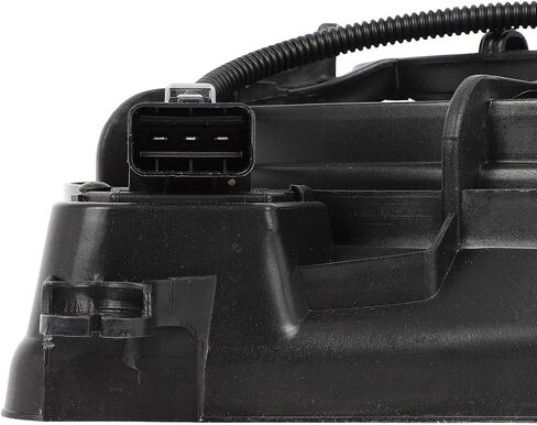 Radiator Cooling Fan Assembly Compatible with 2010-2015 for Hyundai for Tucson 2.4L 2011-2016 for Kia for Sportage 2.4L, Black Radiator Fan Direct Fit Replacement for Engine Cooling Fan in Saudi Arabia