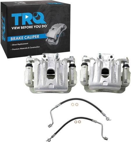 مجموعة فرجار الفرامل الخلفية TRQ متوافقة مع 2010-2012 Hyundai Santa Fe 2011-2013 Kia Sorento in Kuwait