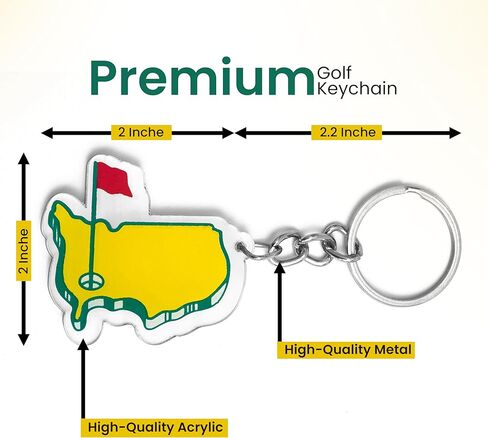 سلسلة مفاتيح SUTAIRU Sports Green Golf Club Keychain لمحبي الجولف in Saudi Arabia