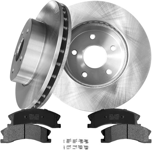 PM Auto Set of 6 Front 304.8mm Brake Disc Rotors-Ceramic Brake Pad Kit Replacement For 1999-2004 Jeep Grand Cherokee in Saudi Arabia