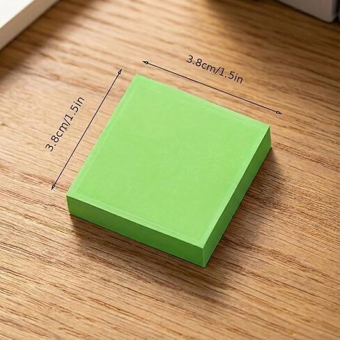 600 Sheets Multi-Color Sticky Notes, 11 Assorted Colors Self-Adhesive Square Memo Pads, Removable Note Paper for Quick Messages and Reminders in Saudi Arabia