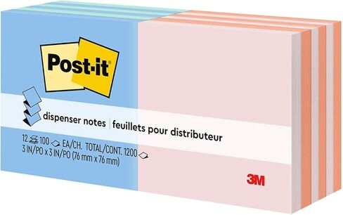 Post-it Pop-up Notes Original Pop-up Refills in Alternating Colors in Saudi Arabia