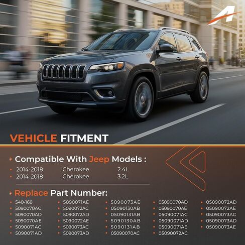 مجموعة جلبة مفصل التعليق الخلفي A-Outstanding 540-168 6 قطع متوافقة مع Jeep Cherokee 2014-2021 2.4L 3.2L، استبدل BKK82685PR، 5090070AC، 5090070AD، 5090070AE in Kuwait