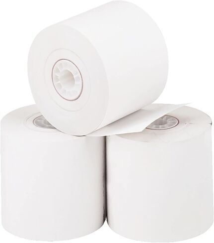 آلة حاسبة / بكرات نقاط البيع خالية من مادة BPA من OfficeMax، مقاس 2-1/4 × 50 بوصة in Kuwait