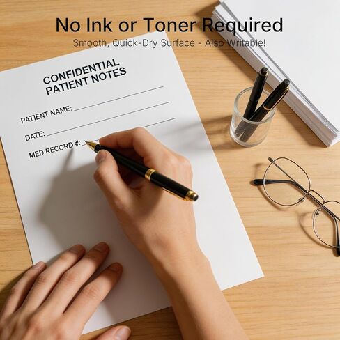 Rongta Thermal Printer Paper 8.5''x11'' US Letter Size, Thermal Paper Roll and Single Sheet, Advanced Clear Printing, Compatible with Other Thermal Printers (200 sheets) in Kuwait