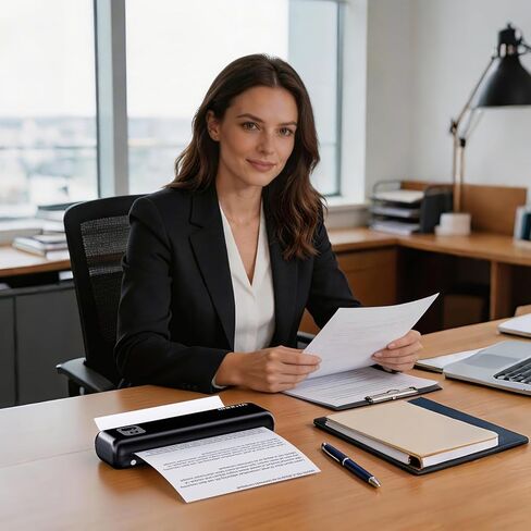 Rongta Thermal Printer Paper 8.5''x11'' US Letter Size, Thermal Paper Roll and Single Sheet, Advanced Clear Printing, Compatible with Other Thermal Printers (200 sheets) in Kuwait