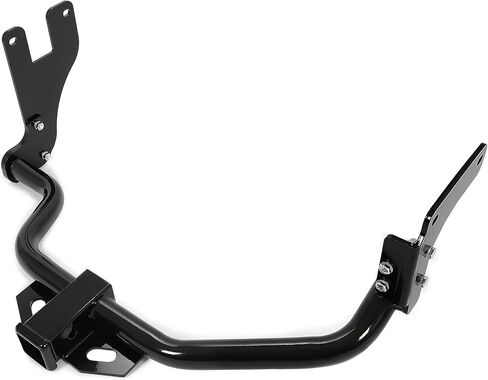 وصلة مقطورة ECOTRIC فئة 3 متوافقة مع 2010-2013 Ford Transit Connect جميع الأنماط وصلة سحب 2 بوصة من الفولاذ المطلي بمسحوق أسود - سعة 3500 رطل in Saudi Arabia