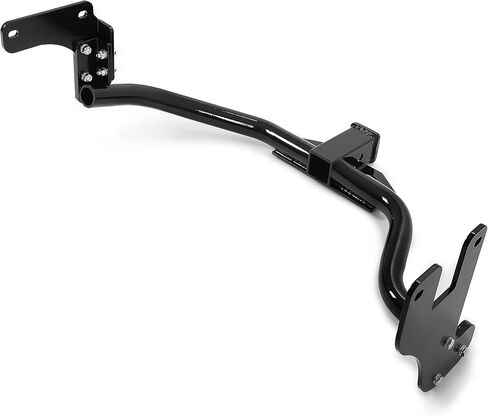 وصلة مقطورة ECOTRIC فئة 3 متوافقة مع 2010-2013 Ford Transit Connect جميع الأنماط وصلة سحب 2 بوصة من الفولاذ المطلي بمسحوق أسود - سعة 3500 رطل in Saudi Arabia