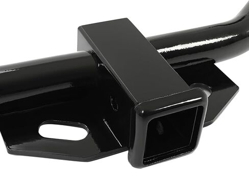وصلة مقطورة ECOTRIC فئة 3 متوافقة مع 2010-2013 Ford Transit Connect جميع الأنماط وصلة سحب 2 بوصة من الفولاذ المطلي بمسحوق أسود - سعة 3500 رطل in Saudi Arabia