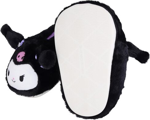 Roffatide Anime Kuromi Fuzzy Slippers with Melody, Closed Toe, Open Back, Foam Cinnamoroll Slippers with Rubber Sole for Women & Men in Saudi Arabia