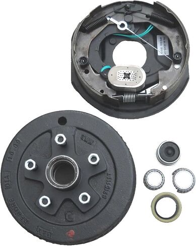 94555-B-FSA-IMP-L for Basic Kit 5x5.5 Drum 3500 10" x 2.25 5.5" Bolt Self Adjusting Backing Plate Left Only Trailer Center Bolt Hole is 2 7/8" on Backing Plate in Saudi Arabia
