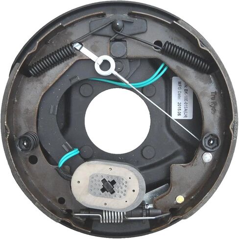 94555-B-FSA-IMP-L for Basic Kit 5x5.5 Drum 3500 10" x 2.25 5.5" Bolt Self Adjusting Backing Plate Left Only Trailer Center Bolt Hole is 2 7/8" on Backing Plate in Saudi Arabia