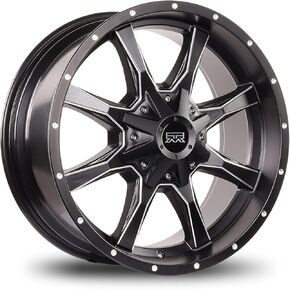 20x9 Mudder Trucker MT513 Breakover Blk/Mil 5x139.7/150 ET18 wheel/rim in Kuwait