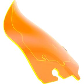 Klock Werks KWW-01-0643 Flare Windshield - 6.5in. - Orange Ice in Kuwait