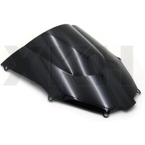 XKH- زجاج أمامي مزدوج الفقاعات متوافق مع Kawasaki Ninja ZX9R 2000-2005 أسود [B074V4F53Z] in Kuwait