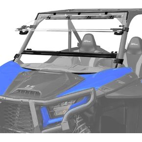 Flip Windshield for Kawasaki Teryx KRX, 3-In-1 Scratch Resistant Front Full Windshield Polycarbonate Windscreen for Kawasaki Teryx KRX KRX4 1000 2020-2025 Accessories, Multi-Stage Design in Kuwait